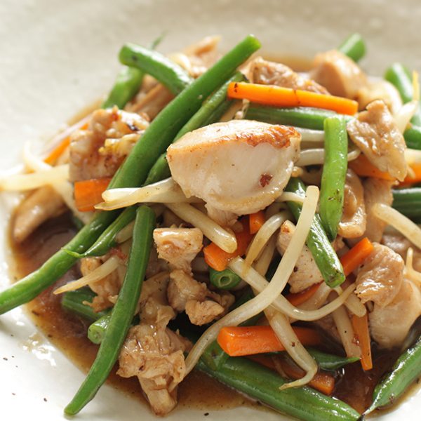 Sesame Chicken & Green Bean Stir Fry