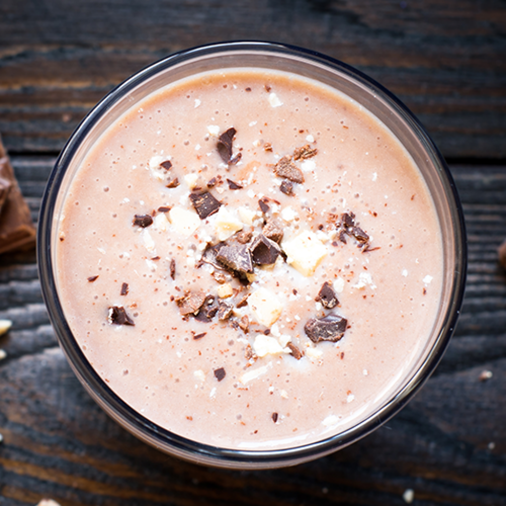 hot chocolate smoothie