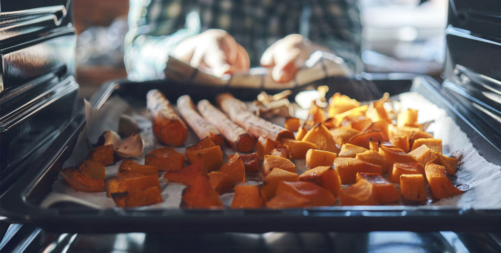 Roast pumpkins