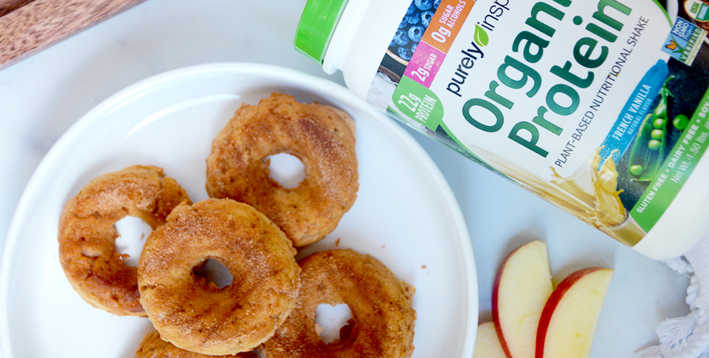 purely inspired Protein Apple Cider Donuts